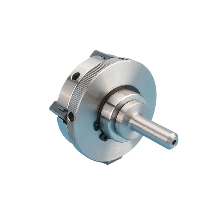 

Mini Lathe Woodworking 63 Four-Jaw Stainless Steel Chuck Spindle Assembly Through Hole 65 Small 50 Three-Jaw Rotary Chuck