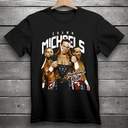 Shawn Michaels Wrestling Black T-Shirt  WWE