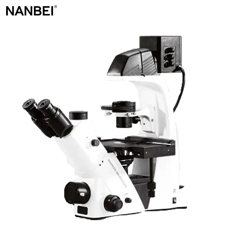 100X-400X Attachable Laptop Trinocular Inverted Camera Digital Biological Microscope