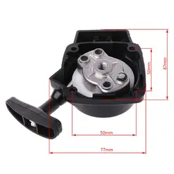 1Set 26CC 1E34F Brush Cutter Grass Hedge Trimmer Starter with Pulley Plate Repla Drop Ship