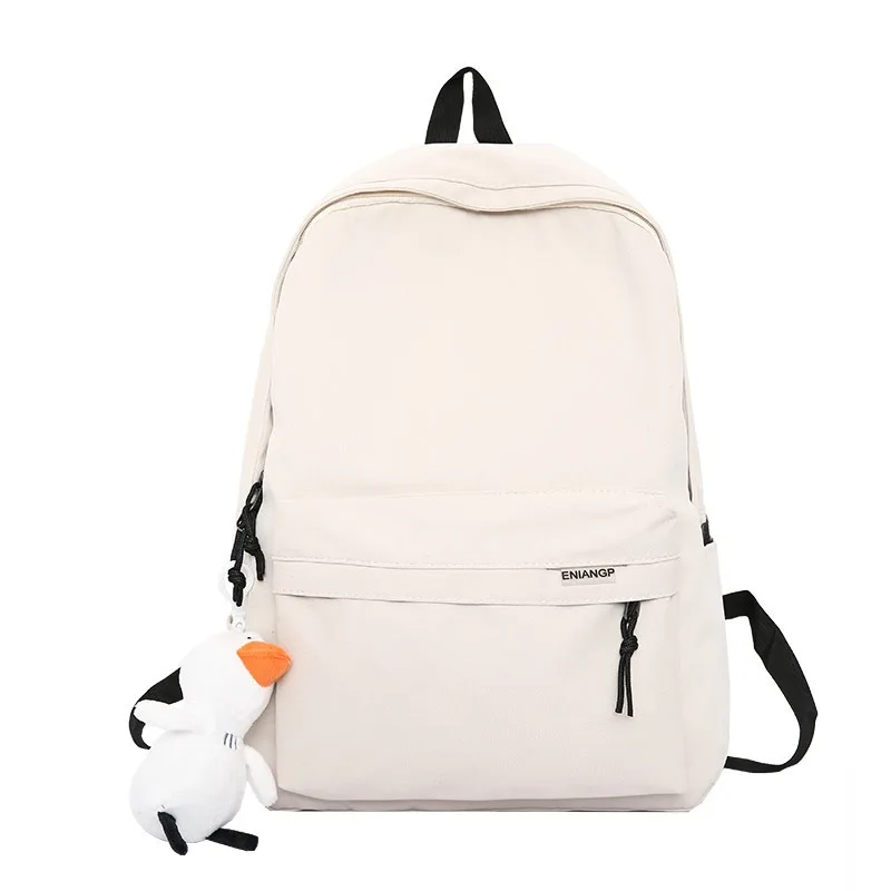 Casual Men's Simple Travel Backpack Female College Student High School Student School Bag Mochila Escolar Niña