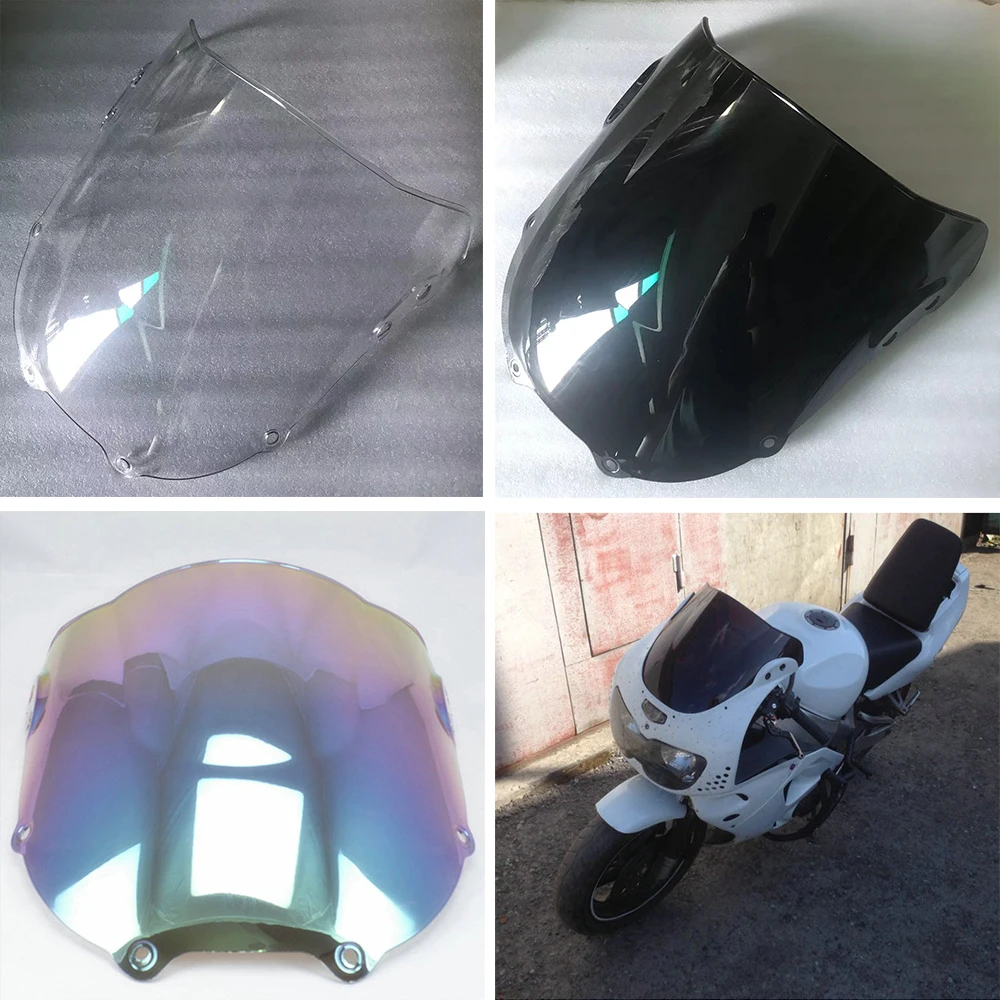 Windscreen Windshield Wind Deflector For 1994 1995 1996 1997 Honda CBR 900 RR 893 Double Bubble CBR900 CBR893 CBR900RR Black