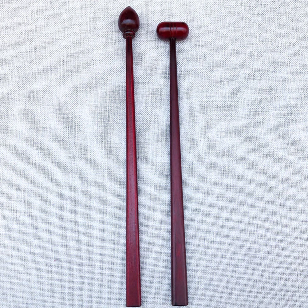 

Wooden Fish Mallet 39cm Wood Drumsticks Percussion Instrument Mallets Temple Block Musical Tools Wooden Hammer