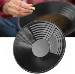 Gold Panning Sifting Classifier Pan Heavy Duty Sieve Tray for Washing Classifying Gold Prospecting Tool for Mining Prospectors