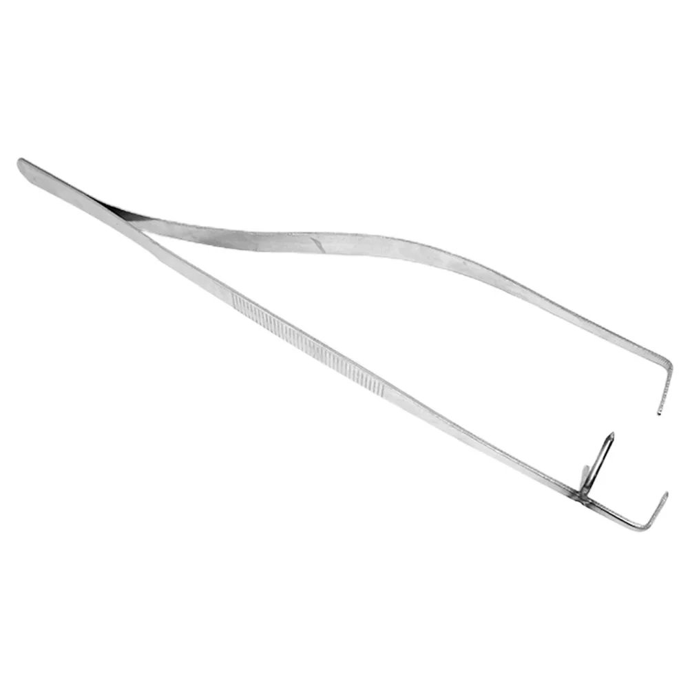 

Pottery Tweezers Ceramic Glazing Plier Metal Clay Tool Glazed Clip Stainless Steel Portable for