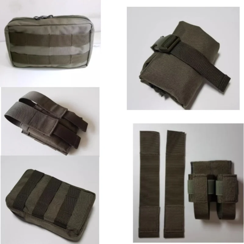 سترة تكتيكية ألمانية من SEK مع ملحقات مختلفة #1