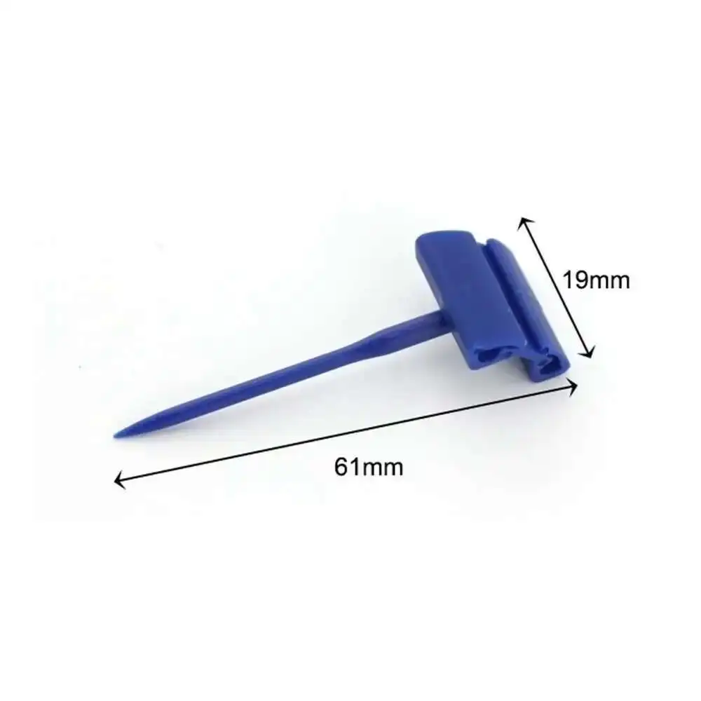 Plastic Display Sign Card Holder Price Tag Clips Spike