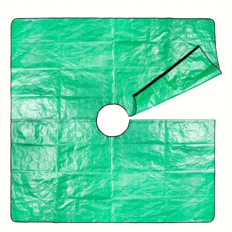 Lona jardín multiusos impermeable |   Colector hojas duradero y estera recorte para reemplazo césped, arbustos