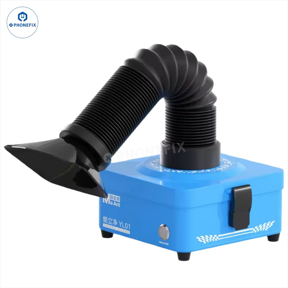 MaAnt YL01 Desktop Smoke Fume Extractor for Mobile Phone PCB Chip Soldering Repair Glass Screen Laser Removal Quickly Purify Air