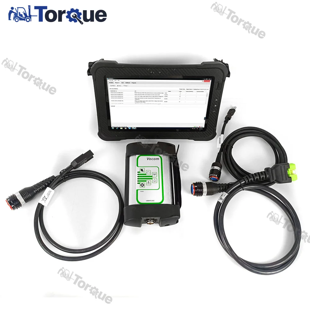 2.8.ptt For 88890300 Vocom Interface Truck Diagnostic 88890300 Excavator Diagnostic Tool+Xplore tablet