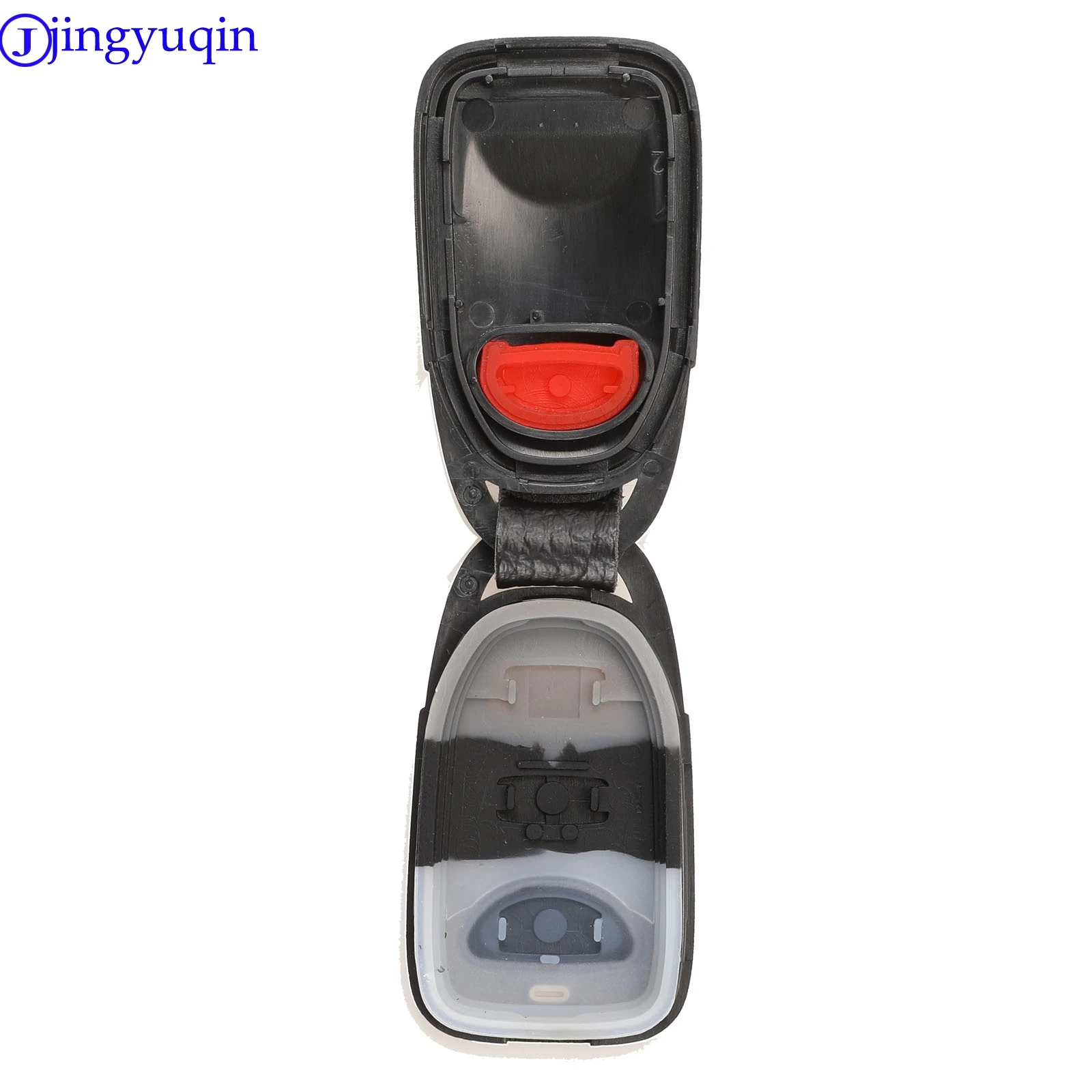 Jingyuqin dla Hyundai Elantra Sonata Santa dla Kia Carens wymiana 2 + 1 2 3 + 1 przyciski zdalny klucz Shell Case Fob 2 + 1 przycisk