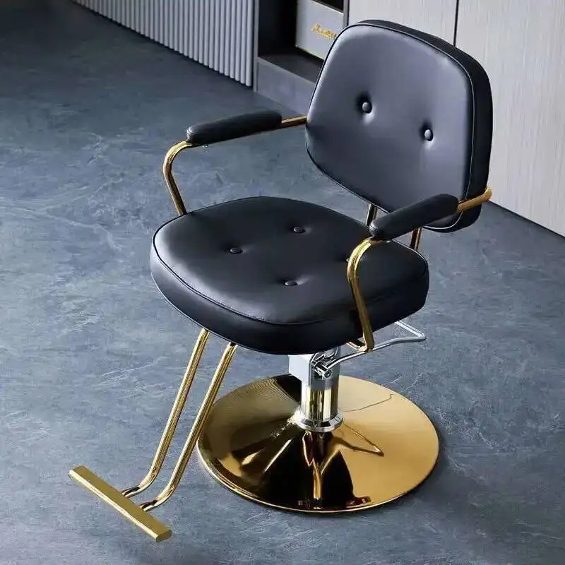 

Barber Hairdresser Chair Makeup Professional Pedicure Tattoo Barber Chair Beauty Salon Headboards Cadeira Salon Furniture AA