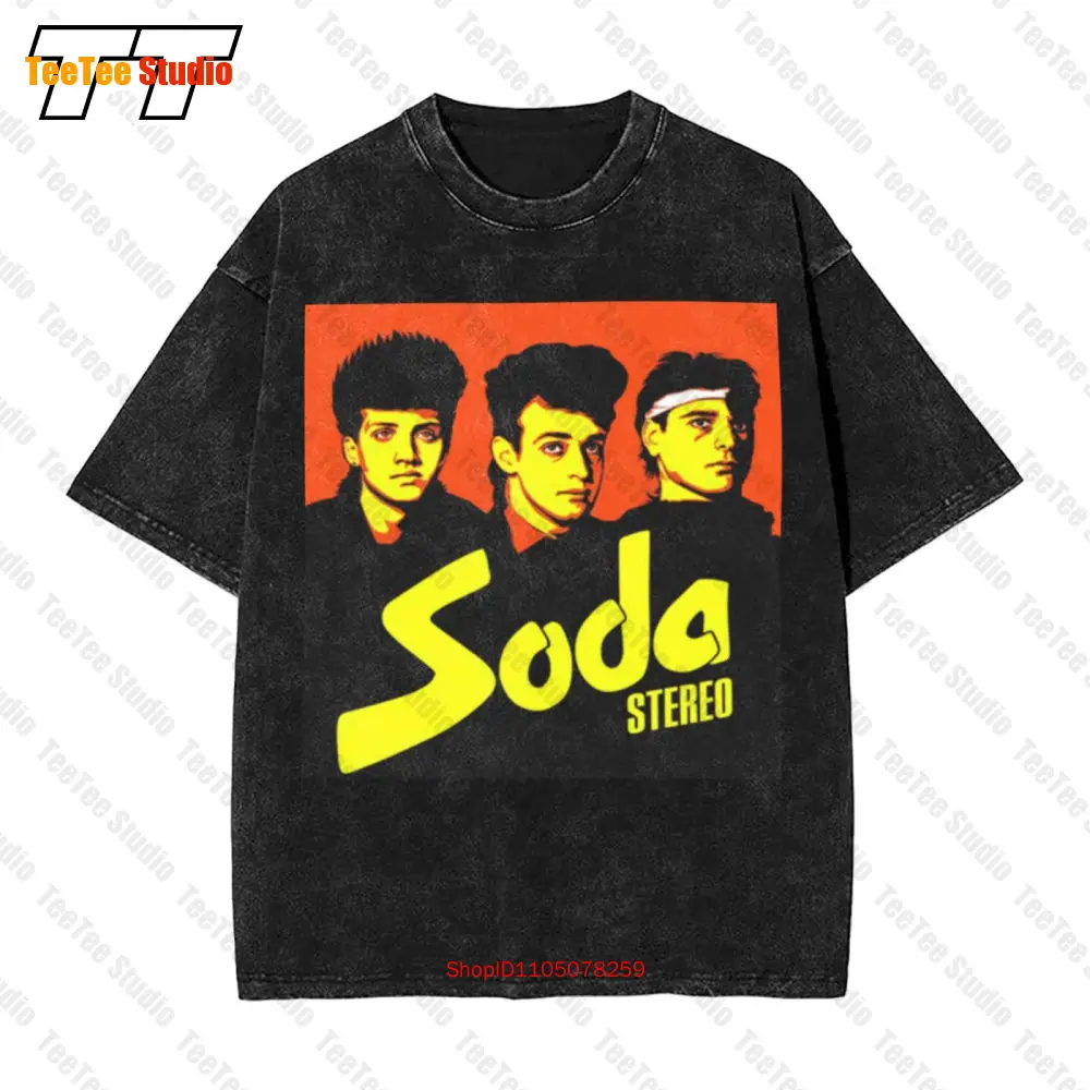 

Best Design 2021 Argentine Rock Band Soda Stereo Vintage Oversized T-Shirt V8UD