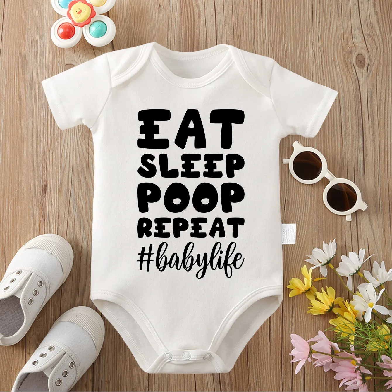 

Little Star Baby Exquisite Print Pure Cotton Cloths Comfortable Onesie Bodysuit for Baby Jumpsuit for 0 To 12 Months Newborn