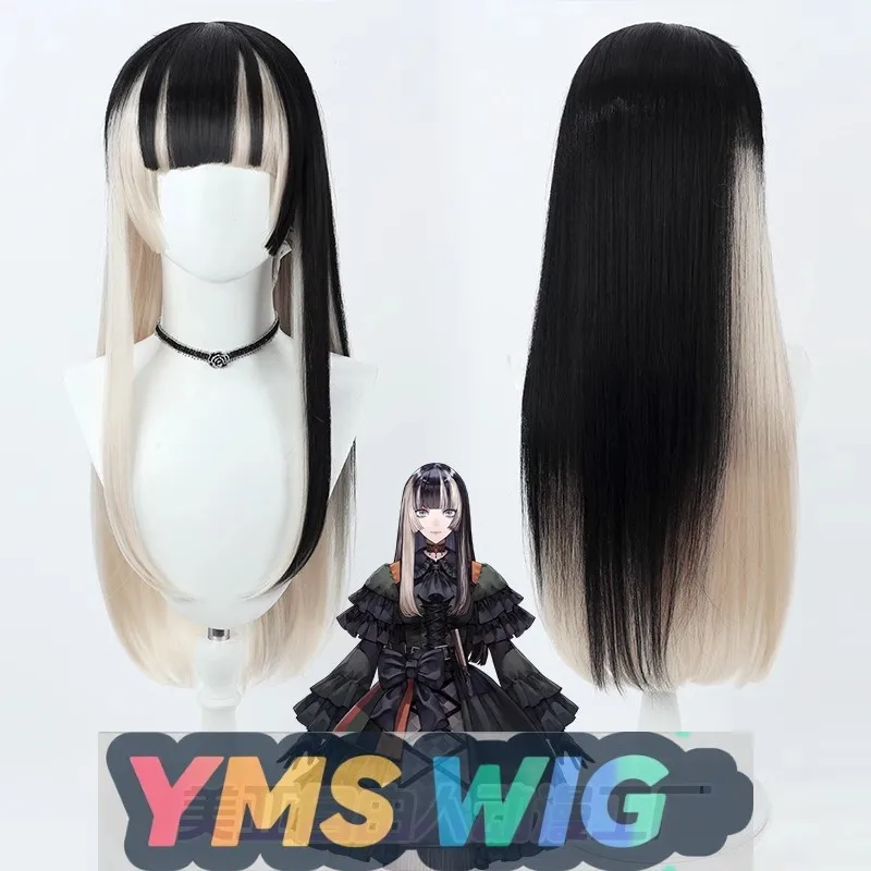

【YMS WIG】VTuber Virtual Streamer JFT Riwufengting Перламутровый парик для косплея Первоначальный обычный наряд Электрическая тяга