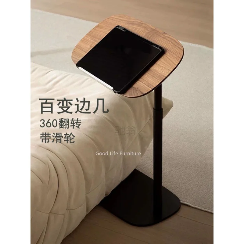 360° Flip Can Move Side Several Sofa Cabinet Side Home Side Table Living Room Nordic Coffee Table Balcony Corner Several Beds