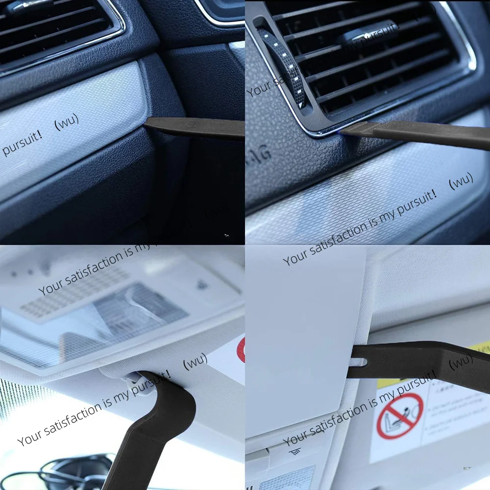 1-5 pieces car interior trim removal tool, scratch-free plastic crowbar tool set