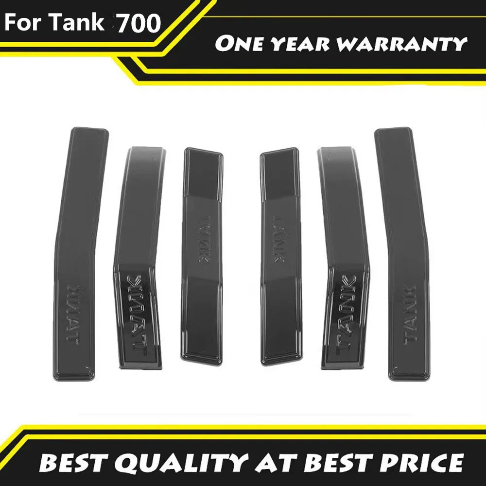 

Для Tank 700HI4-T 2024 2025 задняя полоса для предотвращения столкновений на двери автомобиля, внешняя защитная полоса, полоса для защиты от царапин, специальные аксессуары