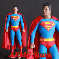 CRAZY TOYS 1/6 Scale Collectible Figure Comic Version Of Superman Superhero Full Set 12Inch Men Soldier Action Figure Toys