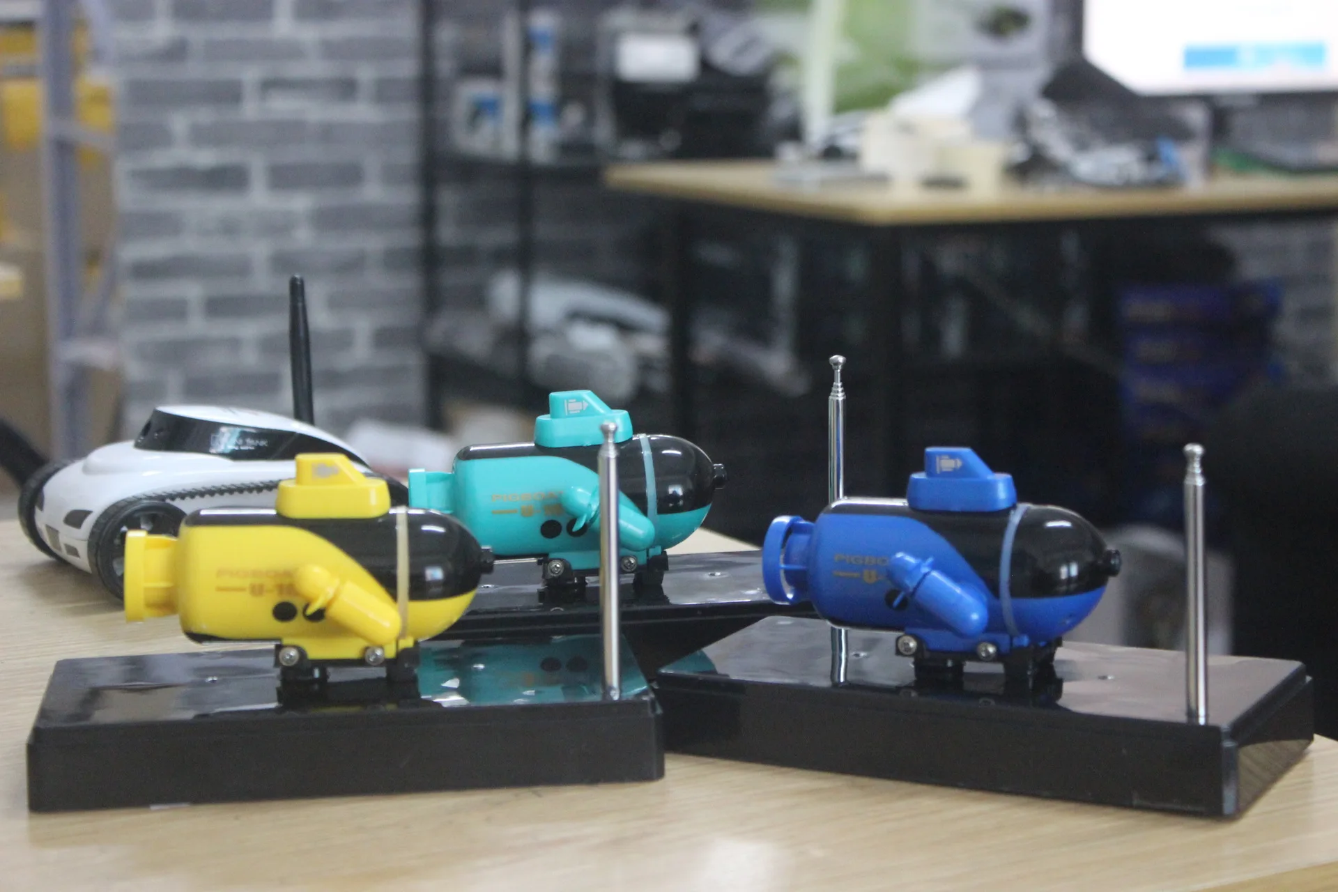 Vierkanaals Afstandsbediening Onderzeeër Afstandsbediening Schip Afstandsbediening Onderzeeër Kinderspeelgoed