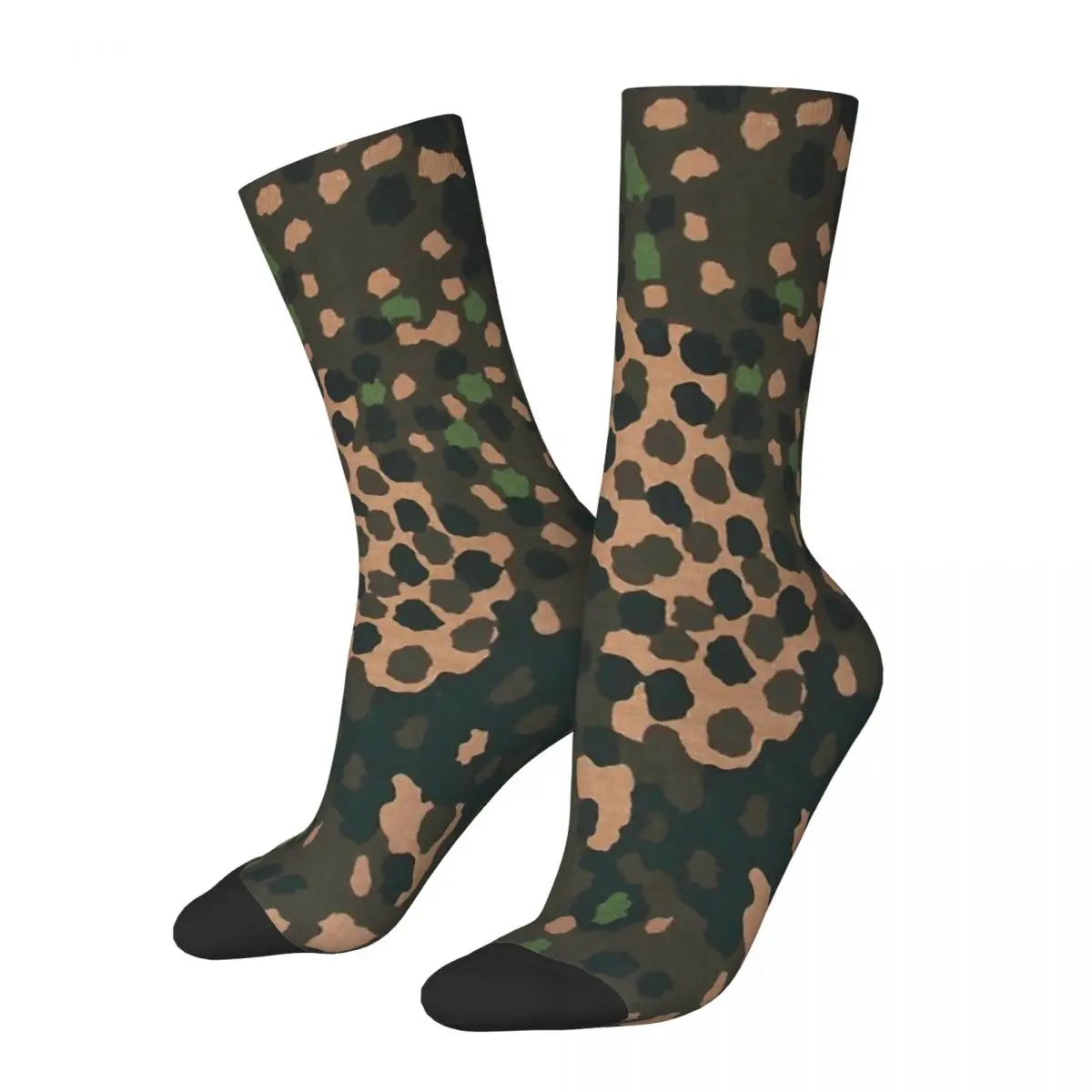 

Pea Dot Camo Camouflage Army Socks Sports 3D Print Boy Girls Mid-calf Sock