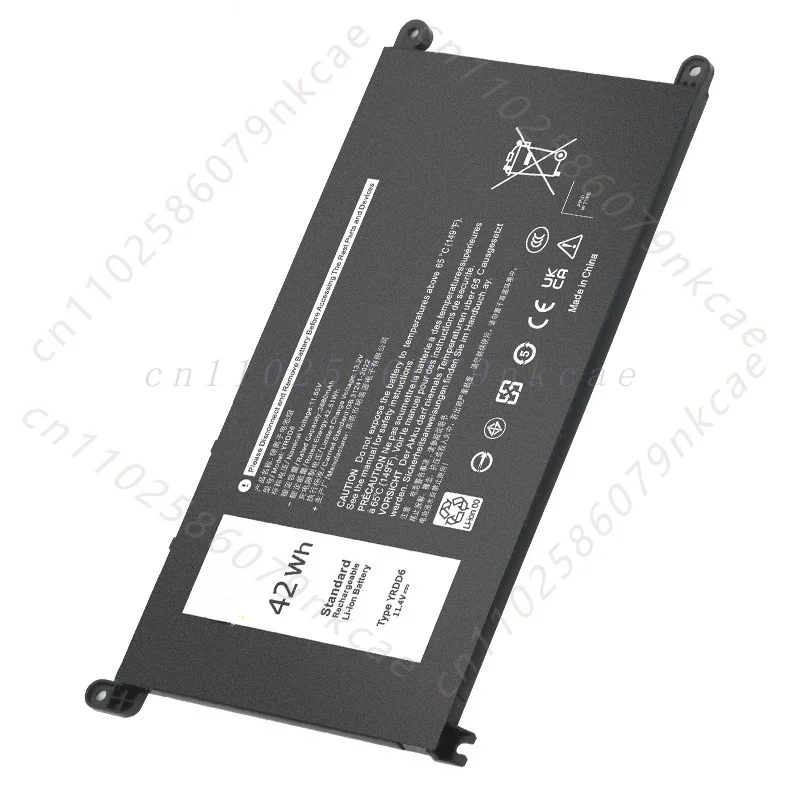 For Dell Inspiron 5493 5593 5584 5585 5590 5598 5485 5488 P90F 5482 Vostro5490 YRDD6 Laptop Battery