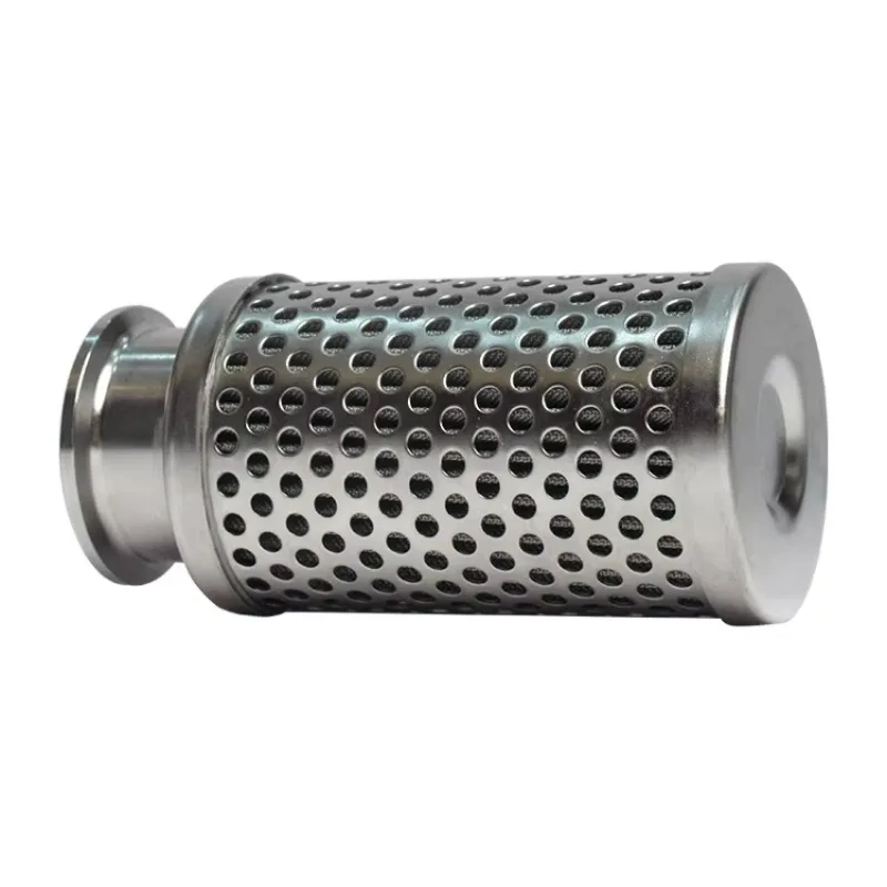 Factory Direct Sale Customized 10um SS304 Filter Element 39*60*121 Industrial SS Strainer with Quick Open Interface