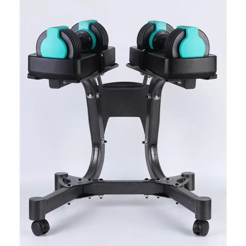 

2-in-1 Adjustable Dumbbell Rack Gym Fitness Equipment Multi-Functional Stable Durable Structure for Integrated Fitness