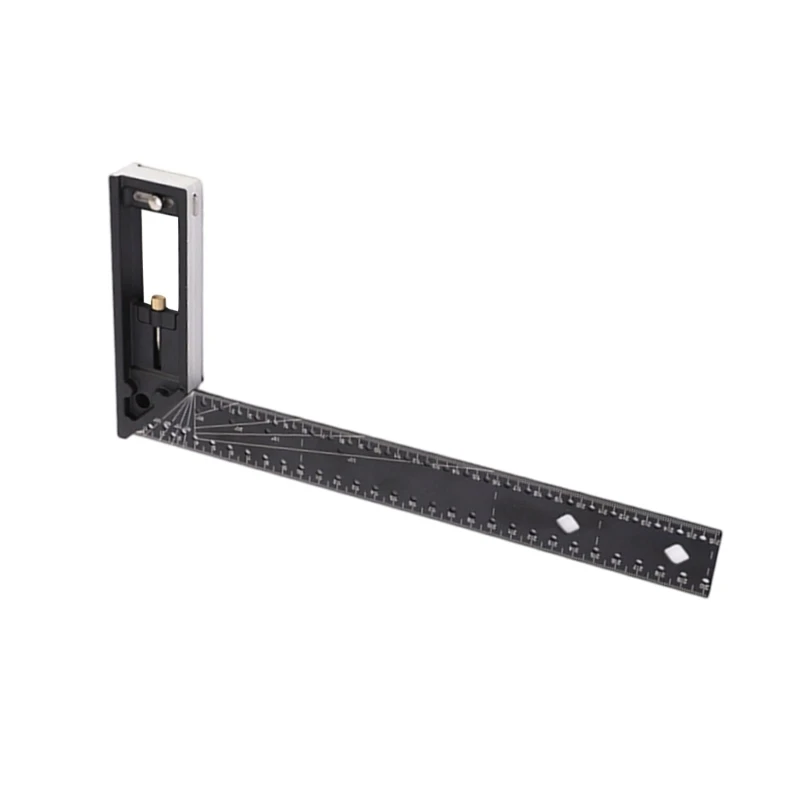 Square Angles Ruler Adjustable Combination Right Angles Ruler Angles Measuring Tool