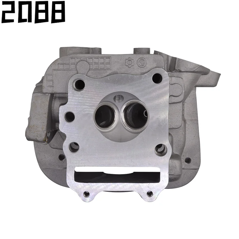 The motorcycle cylinder head is suitable for Suzuki QS 150t, QS 125t, AN 125, HS 125t, HJ 125t  HS125T 125cc.