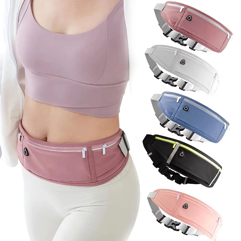 Outdoor Waterproof Invisible Running Waist Bag Sports Fanny Pack Men Women Hidden 4 Colors Gym Bags Phone Accessories Backpack
