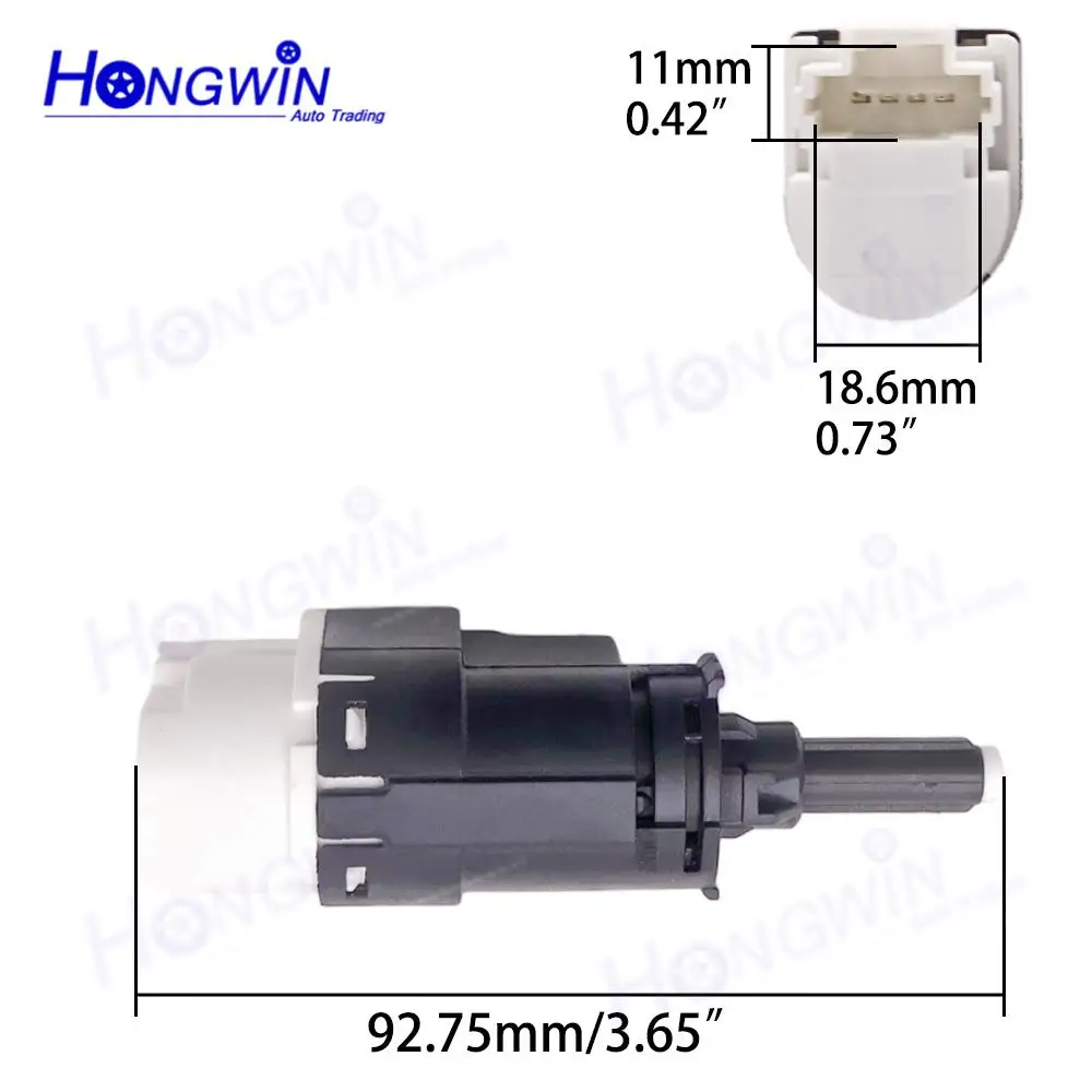 253206170R 25320-00Q0C 25320-6170R BS4709 Brake Light Switch Fit Dacia Dokker Duster Lodgy Logan II Renault Captur Clio