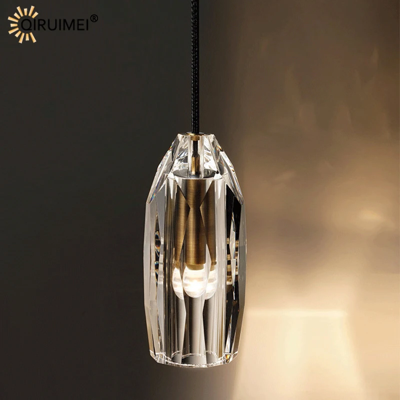 Lampe LED suspendue en verre au design nordique moderne, luminaire décoratif d'intérieur, idéal pour un salon, une salle à manger, une salle d'étude, une chambre à coucher, une table de chevet ou un Bar