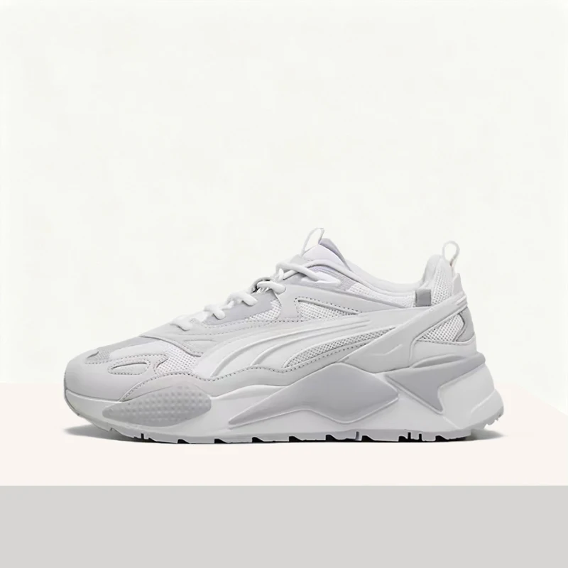 Puma RS-X Efekt: Minimalist, Trendy, Versatile Low-Top Running Shoes for Everyday Wear and CommutingUnisex, White  390776-22