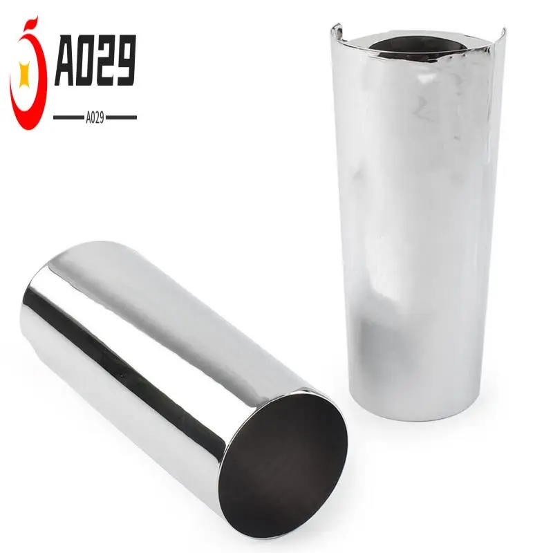 

A029-2 Inch Smooth Fork Tube Slider Covers Cowbells For Electra Tri Glide FLHX