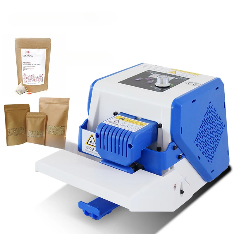 ZS-GLF1P Semi Automatic Small Table Top Food Plastic Bag Continuous Heat Roller Sealing Machine