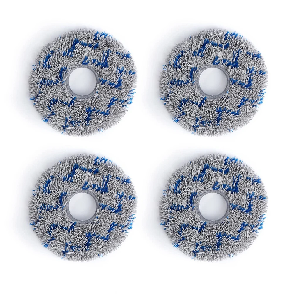 4PCS Vacuum Cleaner Mop Cloth Rag Pad For Ecovacs Deebot X1 TURBO OMNI Vacuum Cleaner Parts Accessories