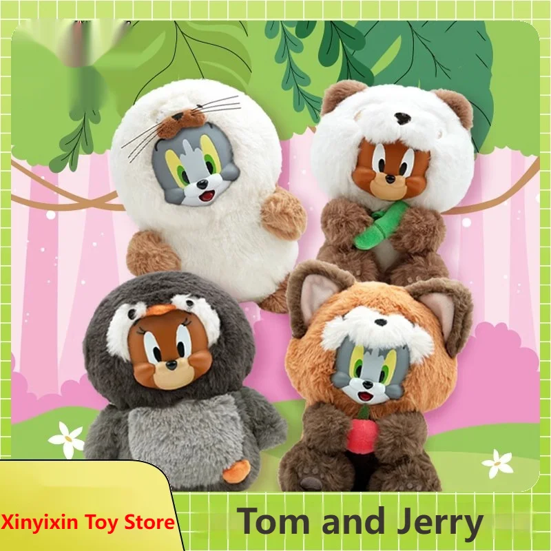 ﻿ New Tom And Jerry Animal Plush Mysterious Blind Box Handmade Desktop Decoration Surprise Box Children'S Holiday Gifts ﻿