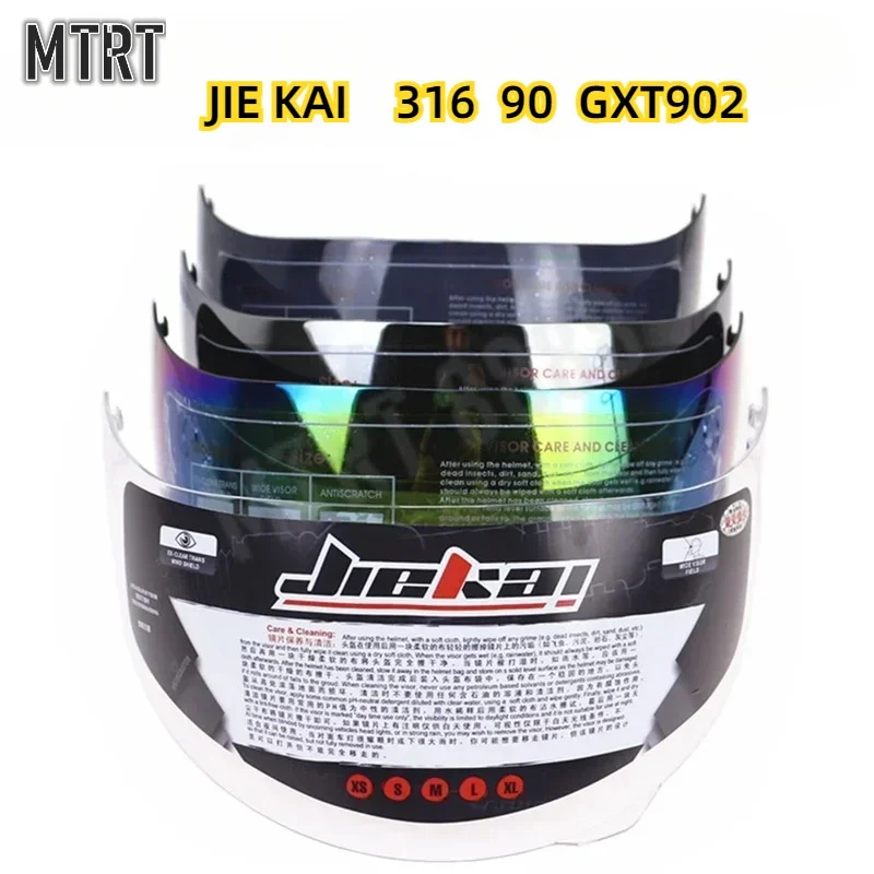 Genuine JIEKAI Motorcycle Helmet Lens 316 902 Helmet Lens K5 K3SV K1 Helmets Lens Universal Helmet Replacement Accessories