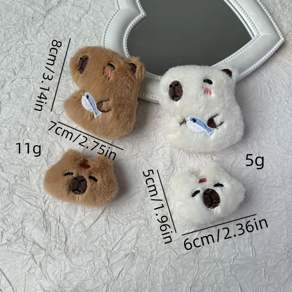 Capybara Rodent Plushies Slap Bracelet PP Cotton with Clap Circle Capybara Clap Circle Toys Simulation Soft