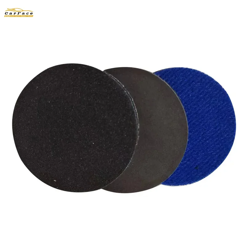 2 Inch German Sponge Sandpaper Glass Scratches Sanding Dry Grinding Pieces Solder Spot Pits Repair Car Tempered Doors Windows