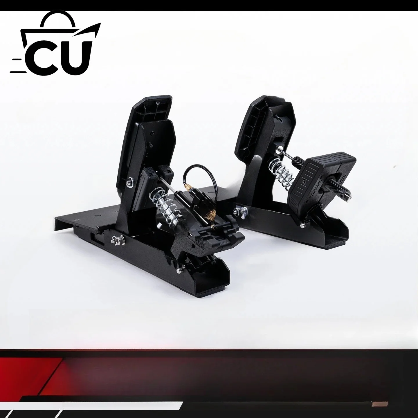T598 Pedal Hydraulic Shock Absorber, Adjustable Racing Pedal Module Kit, Analog Brake Pedal Upgrade and Retrofit Parts