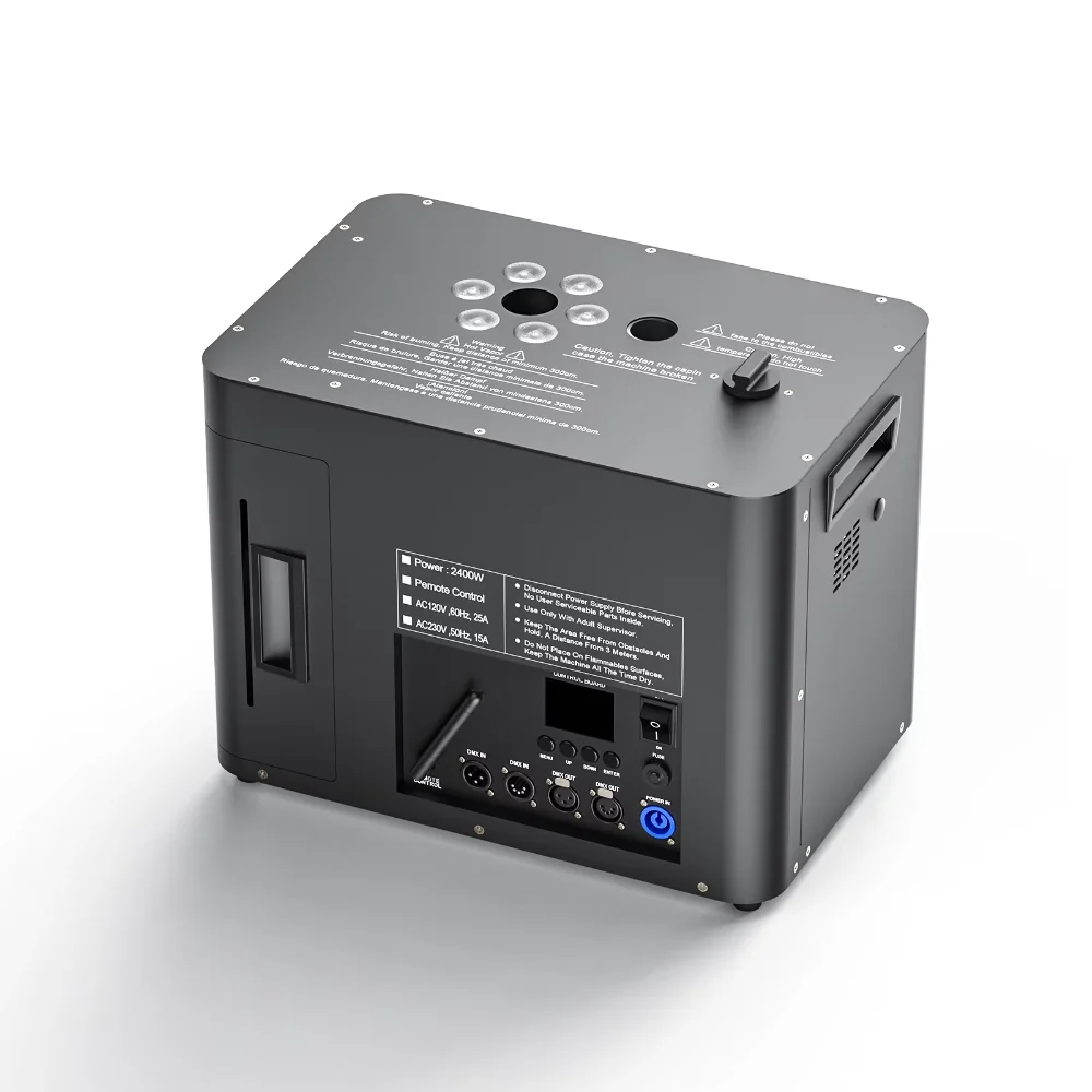 

2400W Light Emitting Diode Smoke Sprayer with Stage Equipment for Weeding Mist