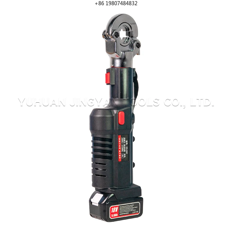 Crimping and Cutting Kit for Copper Aluminum Lugs up to 300mm² ES-300/30C 60KN Electric Hydraulic Tool Kit Dual-Head All-in-One