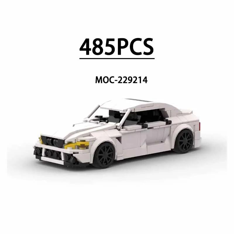 

MOC-229214 M3 F80 Racing Car Model, 485 Pieces, Suitable as a Children's Birthday Gift, Christmas Toy Gift, Building Block Toy