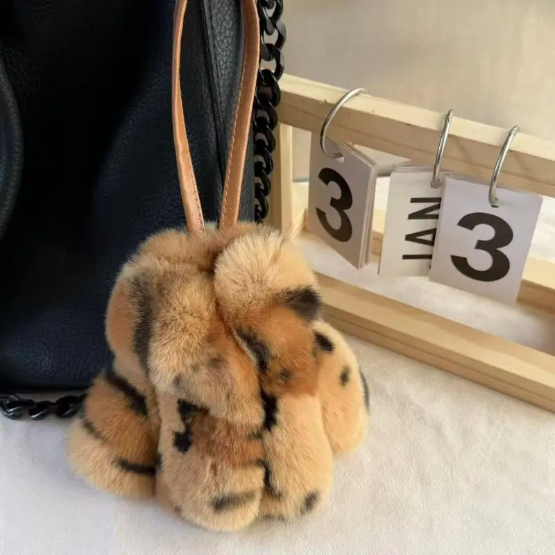 Cute Plush Mini Clothes Keychain Pendant For Ladies Cute Plush Bag Hanging Decoration Accessories Car Key Ornament Gift