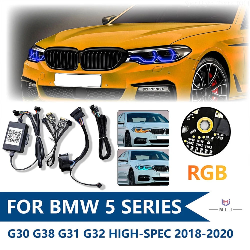 RGB For 2018-2020 BMW 5 Series G30 G38 G31 G32 High-Spec Plug and PlayWiring Harness Internal Wiring Car Accessories 63118491412