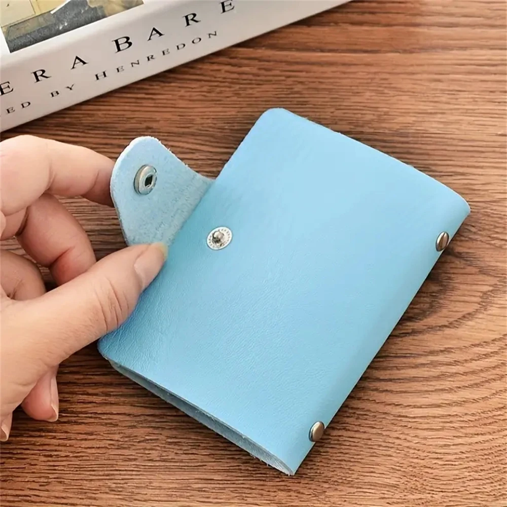 1ชิ้นกระเป๋าใส่บัตรมัลติฟังก์ชั่น, กระเป๋าใส่บัตรความจุมากบางเฉียบกระเป๋าเก็บเอกสาร ZERO unisex สีแดงสีดำสีน้ำเงิน