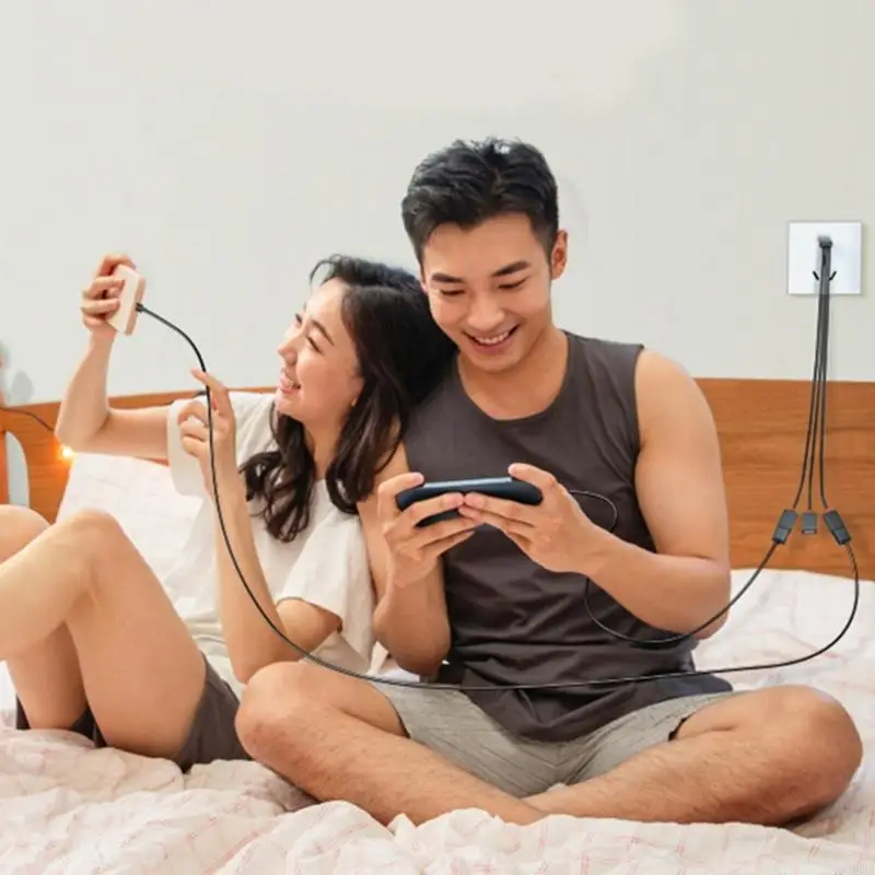 R66a 3 in 1 USB Host Power Splitter อะแดปเตอร์ USB ไปยังสายเคเบิลเพศหญิง USB