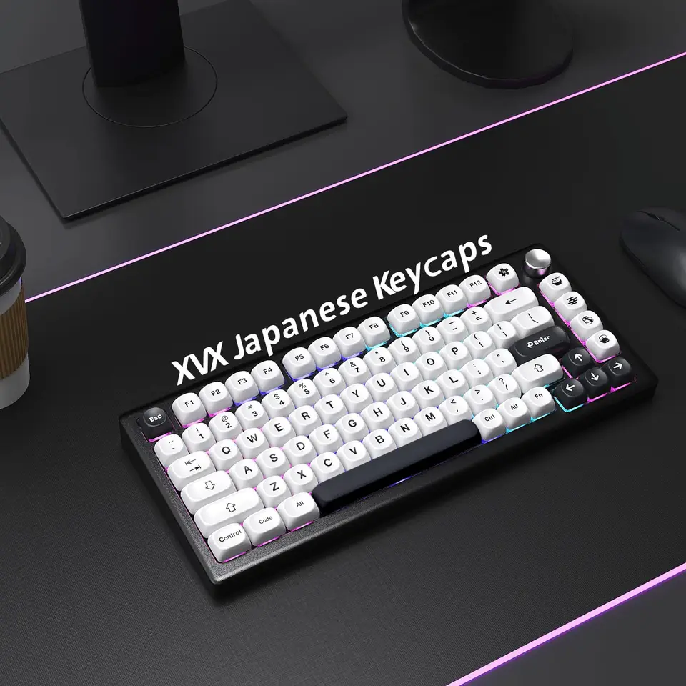 142 Keys Bow PBT Keycaps MOA Profile PBT Dye Sublimation DIY Key